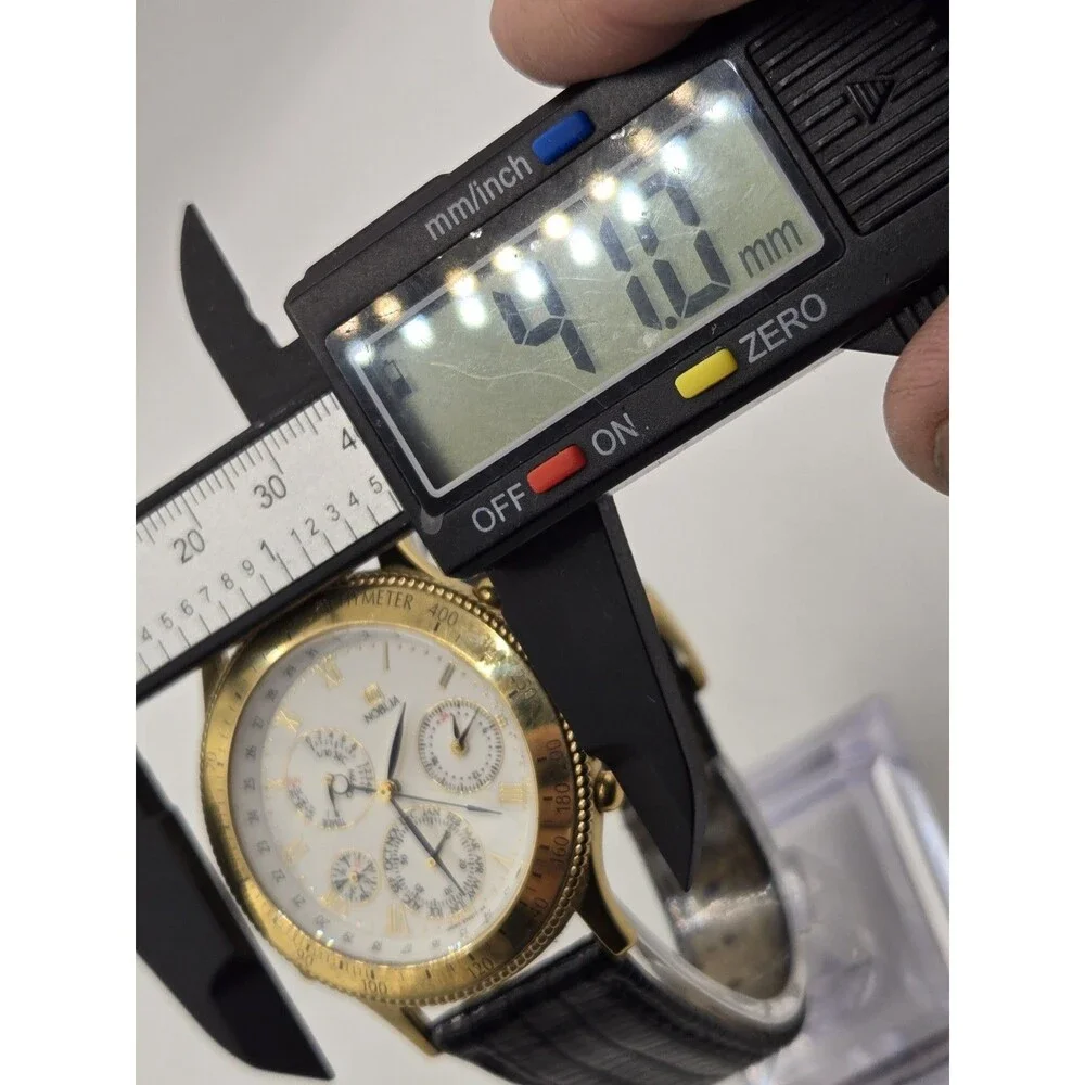 Rare Citizen Noblia 41mm Men's Multifunction Watch. New Battery.